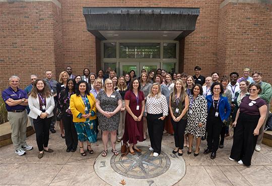 Group photo of panelists Mentorship Day 2024